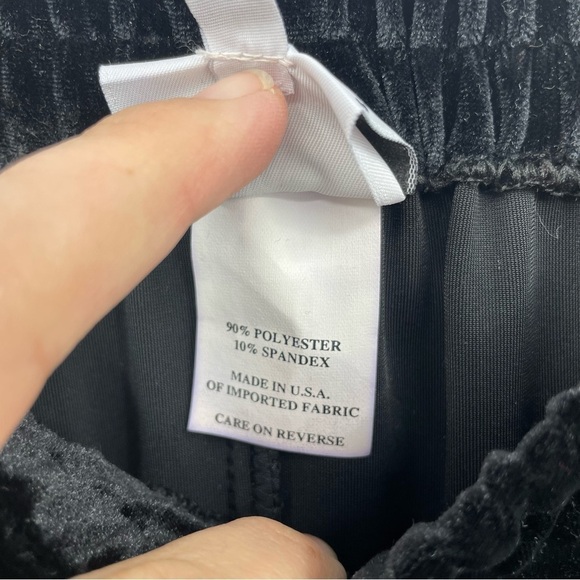 Hot Cotton by Marc Ware Women's Black Velvet Stretchy Maxi pencil Skirt Size S - Picture 3 of 7